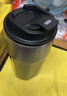 京東京造保溫杯 咖啡杯水杯男士女兒童學(xué)生伴手禮品316不銹鋼 銀灰色480ml 曬單實(shí)拍圖