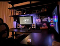 灝森夢(mèng)電腦桌臺式電競游戲桌椅套裝碳纖維紋理組合桌子家用辦公學(xué)習書(shū)桌 【經(jīng)典款Pro】碳纖維+黑架140CM 曬單實(shí)拍圖