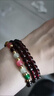 胖東來(lái)品質(zhì)天然石榴石水晶手鏈女紅色多圈念珠和田玉轉運珠手串輕 【珠徑約6MM】璽晶級石榴石 曬單實(shí)拍圖
