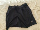 361°短褲男2025夏季輕薄透氣五分褲田徑馬拉松健身訓練速干褲子 黑色運動(dòng)短褲（帶拉鏈口袋） 4XL 曬單實(shí)拍圖