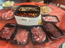 往來(lái)白丁 內蒙古牛肉片套餐2斤凈重 新鮮牛肉卷肥牛片雪花涮火鍋食材烤肉 曬單實(shí)拍圖