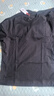 布先生解構拼接純棉長(cháng)袖T恤男秋冬上衣男裝 曜巖黑    L  (175)  曬單實(shí)拍圖