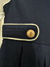 英氏（YEEHOO）女童連衣裙兒童裙子中大童裝長(cháng)裙假兩件學(xué)院風(fēng)秋裝 深藍色 130 曬單實(shí)拍圖