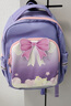 卡拉羊兒童書(shū)包女幼升小卡通小童包男幼兒園小中大班旅行休閑背包CX6336 薰衣草紫 大班幼升小丨適合100-120cm身高 曬單實(shí)拍圖