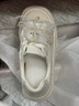 他她女鞋2025秋時(shí)尚休閑鞋厚底白色板鞋新款圓頭厚底 銀色 36 曬單實(shí)拍圖