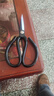 王麻子剪刀裁縫家用老式剪紙小號剪線(xiàn)頭用紗剪子錳鋼工業(yè)縫紉專(zhuān)用大號 【大號】黑色經(jīng)典防銹款 曬單實(shí)拍圖