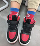 貴人鳥(niǎo)男童鞋子運動(dòng)鞋男孩秋冬款革面高幫大童板鞋兒童休閑鞋 曬單實(shí)拍圖