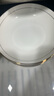 陶相惠 陶瓷飯碗4.5英寸湯碗家用餐具骨瓷防燙高腳米飯碗10只套裝微波爐 曬單實(shí)拍圖