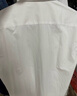 南極人襯衫男 純色長(cháng)袖商務(wù)襯衫男士棉質(zhì)舒適襯衣外套修身白襯衫男3XL 曬單實(shí)拍圖