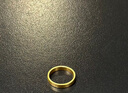 金小貅古法素圈黃金戒指足金999光圈尾戒時(shí)尚國潮指環(huán)送女友老婆生日 古法戒18號圈 約1g 多退少補 曬單實(shí)拍圖