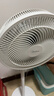 美的（Midea）電風(fēng)扇家用7葉落地扇搖頭電風(fēng)扇循臥室宿舍輕音風(fēng)扇臺式桌面小型風(fēng)扇臺地兩用升級款 白色丨7葉臺地兩用 曬單實(shí)拍圖