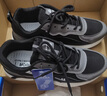 回力官方男鞋潮流運動(dòng)鞋子男士防滑休閑鞋舒適緩震跑步鞋 黑灰 40  曬單實(shí)拍圖