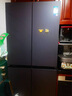 美的（Midea）政府補貼20%熊墩墩601/603雙系統純平全嵌十字冰箱雙對開(kāi)四開(kāi)門(mén)600升以上除菌變頻一級無(wú)霜電冰箱 【601升】BCD-601WUSPZM(E)海貝黛 曬單實(shí)拍圖
