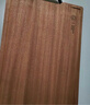 炊大皇烏檀木砧板 可懸掛可立菜板 家用雙面可用案板菜板40*28*2.2cm 曬單實(shí)拍圖