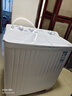 新飛 （Frestec）洗衣機雙桶雙缸半自動(dòng)強力去污老人操作簡(jiǎn)單大容量節能省電 家用租房宿舍脫水快洗快脫 以舊換新 XPB75-1600D適合1-2人使用 曬單實(shí)拍圖