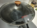中康鐵鍋第三代炒鍋炒菜鍋無(wú)涂層已開(kāi)鍋精鐵家用爆炒防銹通用32cm套裝 曬單實(shí)拍圖