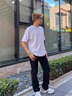 Levi's李維斯25年秋冬新款男士美式505標準直筒潮流休閑牛仔長(cháng)褲 亞光黑 31 (32) 曬單實(shí)拍圖