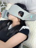 LUCYLEE日本品牌不壓耳重力眼罩遮光睡眠專(zhuān)用辦公午睡覺(jué)男女冰絲護耳按摩 A類(lèi)-涼感雙面-太空灰-不壓耳重力眼罩 改善【睡不著(zhù)-睡得淺-睡不夠】 曬單實(shí)拍圖