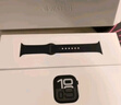 Apple/蘋(píng)果 Watch Series 10 智能手表GPS款42毫米銀色鋁金屬表殼丹寧色運動(dòng)型表帶S/M MX1J3CH/B 曬單實(shí)拍圖