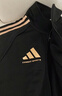 阿迪達斯 （adidas）運動(dòng)套裝男2025秋季跑步運動(dòng)套裝防風(fēng)夾克收腿褲兩件套 黑/黑 XL 曬單實(shí)拍圖