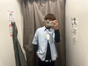 優(yōu)衣庫C系列合作款/男裝女裝寬松條紋襯衫短袖襯衣休閑百搭477648 62 粉藍色 L /175/100A 曬單實(shí)拍圖