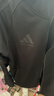 阿迪達斯 （adidas）運動(dòng)套裝男2025秋季跑步運動(dòng)套裝防風(fēng)夾克收腿褲兩件套 黑/黑 XL 曬單實(shí)拍圖