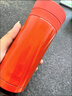 膳魔師（THERMOS）保溫杯女士口紅杯學(xué)生水杯不銹鋼杯子禮盒裝生日禮物TCNO 【寶石紅】附杯套 260ml 熱賣(mài)推薦 曬單實(shí)拍圖