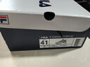 斐樂(lè )（FILA）滿(mǎn)天星中幫加絨老爹鞋男鞋休閑鞋冬季保暖厚底運動(dòng)鞋 熔巖灰/中灰-LM 42 曬單實(shí)拍圖