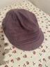 笙格兒 帽子女冬季中老年保暖兔毛帽老年人毛線(xiàn)帽圍巾冬季送媽媽的生日禮物加絨針織帽 淺紫 帽子護脖兩件 均碼 曬單實(shí)拍圖