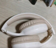 聯(lián)想（Lenovo）【熱銷(xiāo)100萬(wàn)件】頭戴式無(wú)線(xiàn)藍牙耳機電競游戲有線(xiàn)兩用重低音樂(lè )運動(dòng)降噪通用蘋(píng)果小米手機 TH10米白 曬單實(shí)拍圖