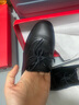 Bata深口單鞋女2025秋季新款百搭復古羊皮通勤牛津便鞋YR01DCM5 黑色 38 曬單實(shí)拍圖