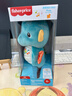 費雪（Fisher-Price）生日禮物送禮兒童玩偶哄睡安撫-新版聲光安撫海馬（藍色）GCK71 曬單實(shí)拍圖