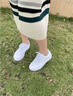 特步女鞋夏新款休閑板鞋女空軍一號(hào)簡(jiǎn)約運(yùn)動(dòng)休閑低幫百搭舒適小白鞋 白色 37 曬單實(shí)拍圖