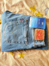 Levi's李維斯冰酷系列男士502經(jīng)典錐形美式復古休閑藍色牛仔褲 中藍色 30 (32) 曬單實(shí)拍圖