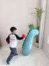 元大眠兒童拳擊沙袋充氣不倒翁拳擊柱靶玩具家用成人青少年訓練器材 1.2M圓圓企鵝 送腳泵 曬單實(shí)拍圖