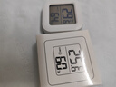 溫度計濕度計室內干濕家用小米平替電子溫濕度顯示器迷你便攜高精度壁掛式靜音 迷你溫濕度計/白色 曬單實(shí)拍圖