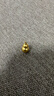 周大生黃金吊墜足金999葫蘆掛墜配頸繩古韻福祿吉祥福運送女友生日禮物 黃金葫蘆吊墜-【配頸繩,絨布袋包裝】 5.03g 曬單實(shí)拍圖