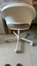 宜家（IKEA）LOBERGET洛貝里特馬爾夏轉(zhuǎn)椅家用靠背椅辦公椅書桌椅 白色轉(zhuǎn)椅 曬單實(shí)拍圖