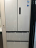 美的（Midea）真香系列M60雙系統508法式多門(mén)四門(mén)家用冰箱超薄平嵌雙循環(huán)大容量底部散熱BCD-508WUFPZM(E)星塵白 曬單實(shí)拍圖