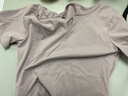雪茜曼（XUEXIMAN）瑜伽服女上衣運動(dòng)修身短袖t恤跑步速干普拉提訓練健身上衣 曬單實(shí)拍圖