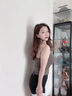 三分鯊魚(yú)褲女夏季薄款可外穿運動(dòng)無(wú)尷尬提臀打底褲撞色拼接安全褲 黑色 M 【適合70-110斤】 曬單實(shí)拍圖