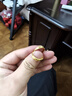 老廟黃金耳環(huán)批花C形耳釘耳圈送女友送給媽媽生日禮物 曬單實拍圖