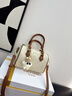 紀詩(shī)哲包包女款2025年新款奢侈女包斜挎手提包情人節七夕禮物送女友老婆 米白拼杏【2025新款 熱銷(xiāo)】 精美禮盒 曬單實(shí)拍圖