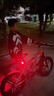 江尛魚(yú)自行車(chē)夜騎燈超亮強光款山地公路前燈單車(chē)騎行夜間照明燈學(xué)生兒童德規自行車(chē)夜騎車(chē)+帶光感+電顯+五檔調節 曬單實(shí)拍圖