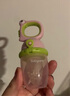 babycare嬰兒果蔬食物咬咬袋硅膠寶寶吃水果輔食器嬰兒牙膠4月+ 沃格粉 曬單實(shí)拍圖