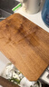 炊大皇進(jìn)口烏檀木切菜板加厚砧板家用實(shí)木搟面板案板菜墩40*28*2.5 曬單實(shí)拍圖
