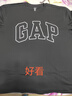 GAP男女裝2025秋季新款LOGO印花寬松純棉圓領(lǐng)長(cháng)袖T恤上衣786288 深灰色 XL (180/100A)亞洲尺碼 曬單實(shí)拍圖