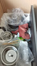 開(kāi)品全自動(dòng)雙壺上水電熱水壺茶臺燒水壺恒溫保溫燒水煮茶一體機嵌入式茶桌一體機茶具電茶爐 1L 雙壺上水 20X37CM 三壺款式 桶水款 曬單實(shí)拍圖