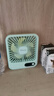 賽億風(fēng)寶定時USB小風(fēng)扇蓄電款電風(fēng)扇折疊輕薄扇小臺扇迷你便攜風(fēng)扇學(xué)生床頭辦公室輕音桌面扇4000mA 曬單實(shí)拍圖