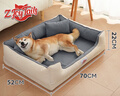 Z JOY TAILS貓狗窩小型犬中大型犬狗床狗墊子夏季四季通用寵物睡墊冰墊可拆洗 海綿裸墊M款【70*52*22】適合40斤內 加入購物車(chē) 優(yōu)先發(fā)貨 曬單實(shí)拍圖